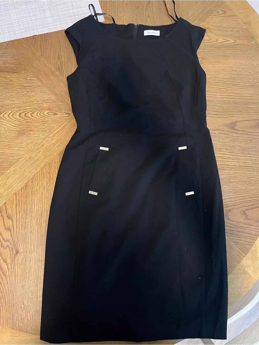 Calvin Klein Black Sheath Dress